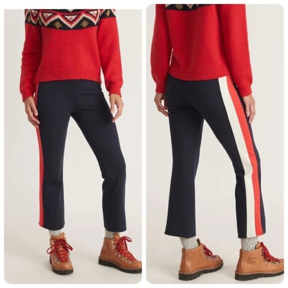 Marine Layer Archive Jordan Ponte Pant Sz 8 in Navy - Picture 2 of 9